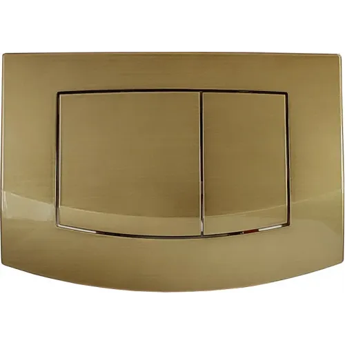 TCprofi TC22BR CRAFT Панель смыва с двумя клавишами для инсталляции TECE, серия Ambia, цвет бронза состаренная