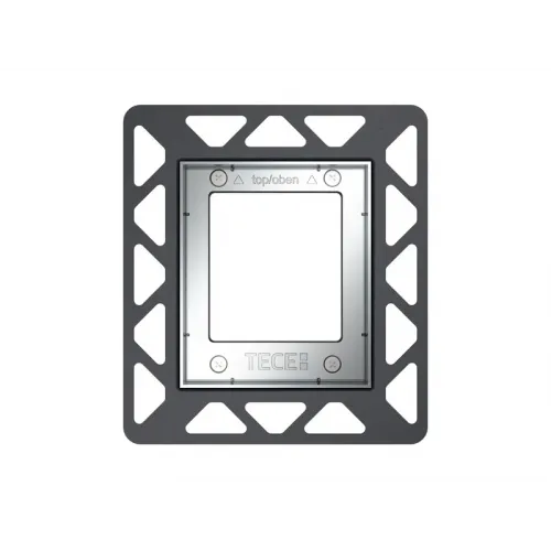 TECE 9242649 TECE Аксессуары Монтажная рамка для установки панелей смыва писсуара на уровне стены, материал пластик, цвет хром глянцевый