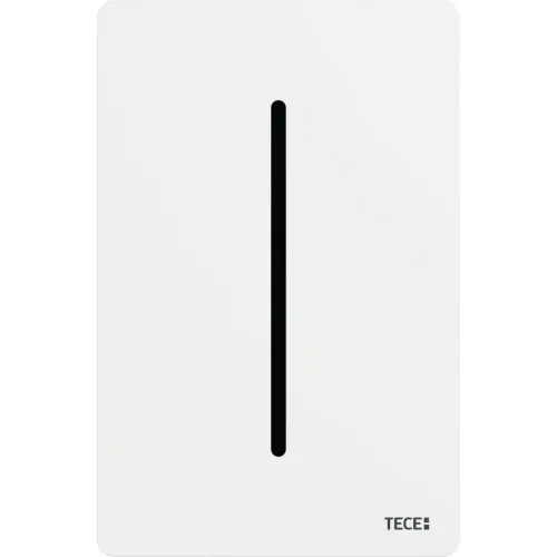 TECE 9242038 TECEfilo-Solid Электронная панель смыва писсуара, питание от батареи 7,2 В, материал металл, цвет панели белый матовый