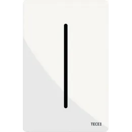 TECE 9242032 TECEfilo-Solid Электронная панель смыва писсуара, питание от сети 230 В, материал металл, цвет панели белый глянцевый
