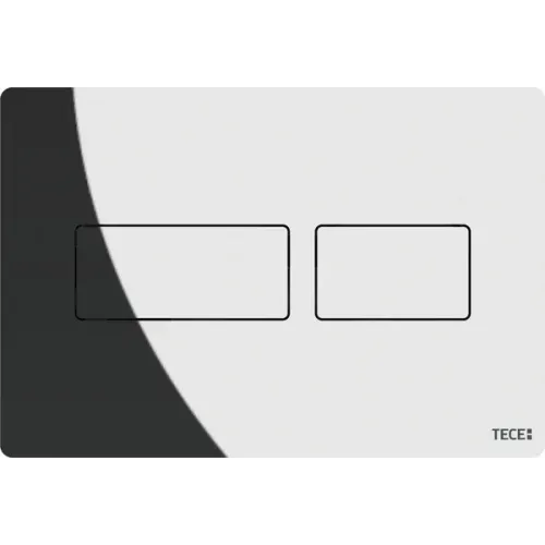 TECE 9240431 TECEsolid Панель смыва с двойной системой смыва для унитаза, материал металл, цвет хром глянцевый