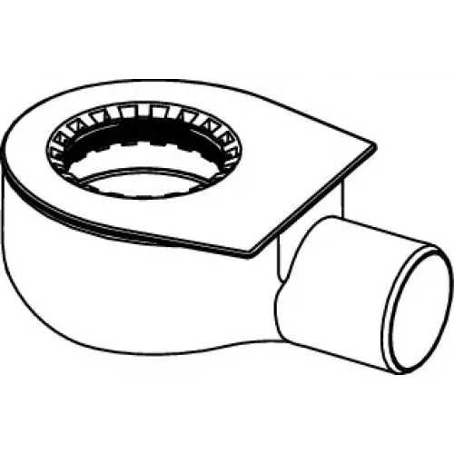 TECE 650000 TECEdrainline Сифон «заниженный» DN 50 боковой слив