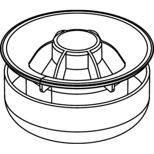 TECE 3695002 TECEdrainpoint S Стакан гидрозатвора с мембраной для трапа DN 50, низкого