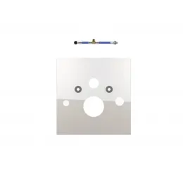 TECE 9650101 TECElux Стеклянная панель для установки унитазов-биде (Toto, Geberit), нижняя, стекло белое