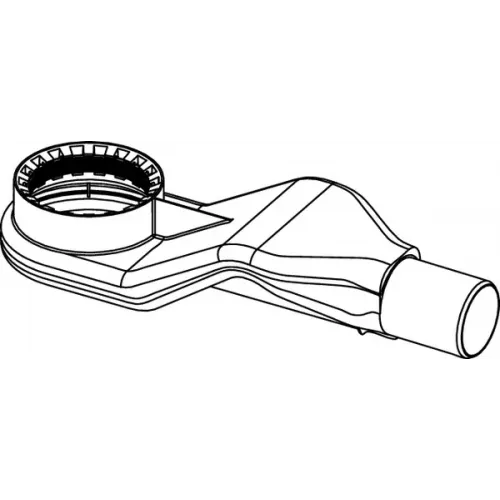 TECE 650004 TECEdrainline Сифон «низкий» DN 40 боковой слив