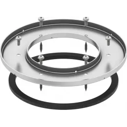 TECE 3690003 TECEdrainpoint S Монтажный комплект с прижимным фланцем, нержавеющая сталь
