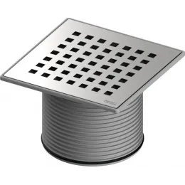 TECE 3660008 TECEdrainpoint S Декоративная решетка "quadratum", 150 мм, в стальной рамке, с монтажным элементом