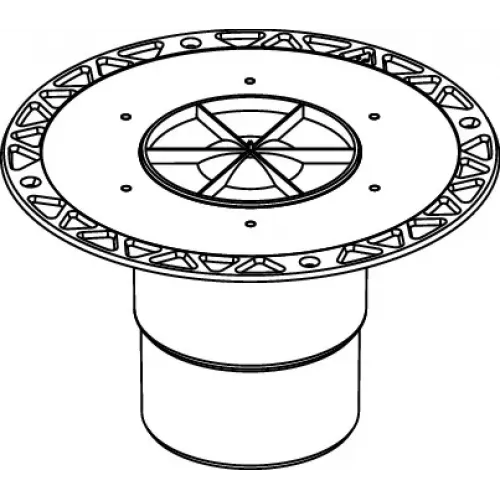 TECE 3607600 TECEdrainpoint S Сифон DN 100, вертикальный с универсальным фланцем Seal System