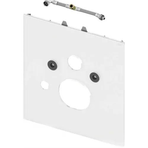 TECE 9650108 TECElux Стеклянная панель для установки унитазов-биде (Geberit Aquaclean Sela и т. п.), нижняя, стекло черное