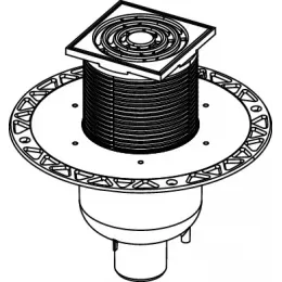 TECE 3601300 TECEdrainpoint S 130 Трап дренажный, с универсальным фланцем Seal System