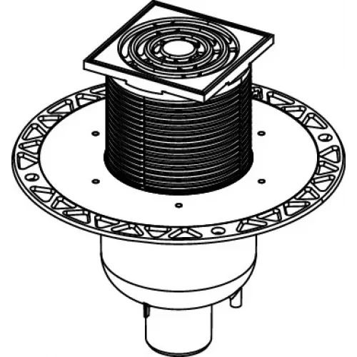 TECE 3601300 TECEdrainpoint S 130 Трап дренажный, с универсальным фланцем Seal System