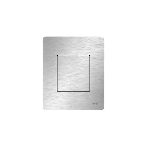 TECE 9242434 TECEsolid Металлическая панель смыва с картриджем для писсуара, цвет нержавеющая сталь, сатин