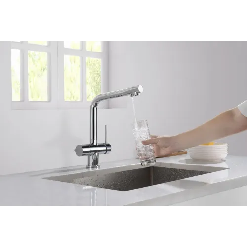 Timo. Смеситель для кухни с подключением фильтра Saona 2396/00F Хром