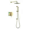 Timo. Душевая система встроенная Saona SX-2309/17SM Золото матовое