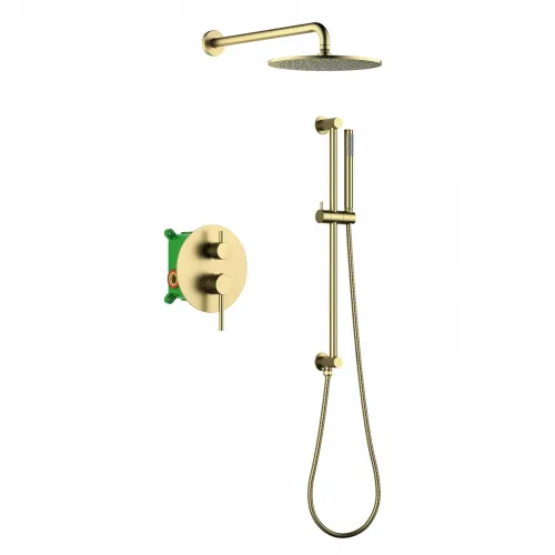 Timo. Душевая система встроенная Saona SX-2309/17SM Золото матовое