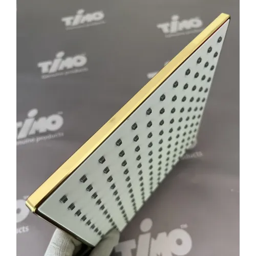 Timo. Душевая система встроенная с термостатом Petruma SX-5059/17SM Золото матовое