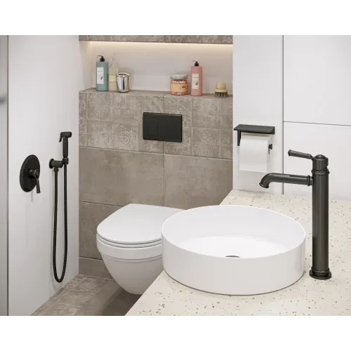 Timo. Смеситель для раковины-чаши Arisa 5311/03F Черный