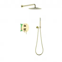 Timo. Душевая система встроенная Saona SX-2369/17SM Золото матовое