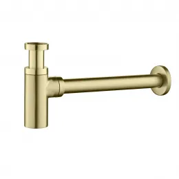 Timo. Сифон для раковины Сифон 958/17L Золото матовое