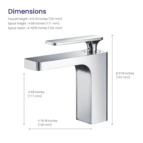 Timo. Смеситель для раковины Torne 4361/00F Хром