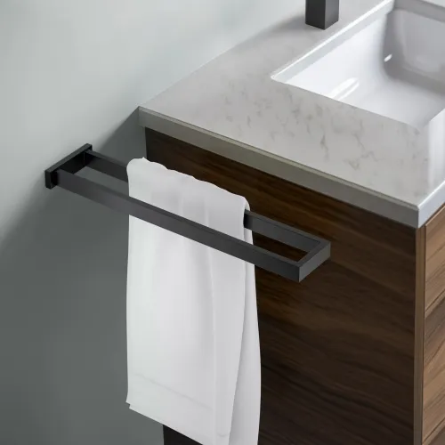 Timo. Полотенцедержатель двойной Selene 14052/03 Черный