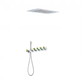 Timo. Душевая система встроенная с термостатом Saona SX-2319/00SM Хром