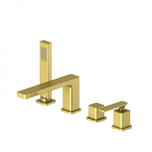 Timo. Смеситель для ванны врезной Torne 4330/17Y Золото матовое