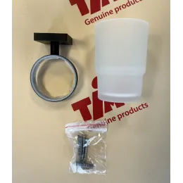 Timo. Стакан для зубных щеток Selene 12033/03 Черный