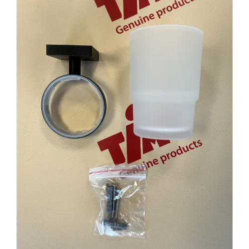 Timo. Стакан для зубных щеток Selene 12033/03 Черный