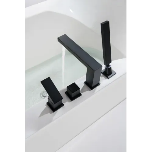 Timo. Смеситель для ванны врезной Selene 2130/03Y Черный