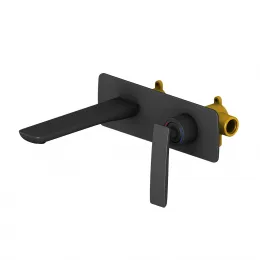 Timo. Смеситель для раковины встроенный Helmi 4071/03SM Черный