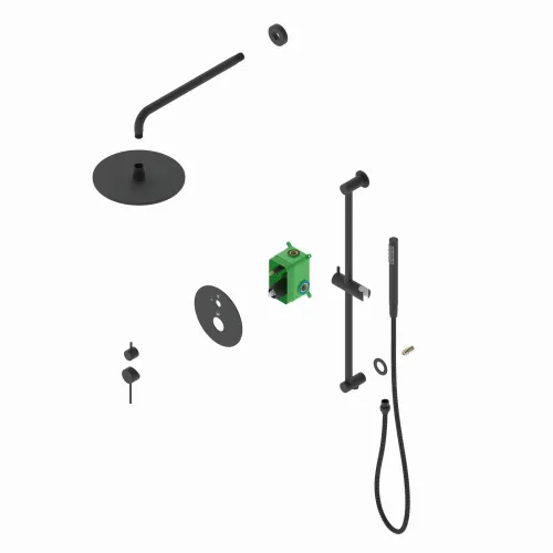 Timo. Душевая система встроенная Saona SX-2309/03SM Черный