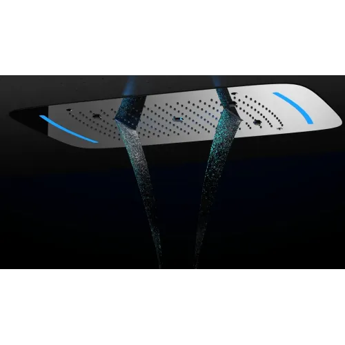 Timo. Душевая система встроенная с термостатом Saona SX-2319/18SM Черное золото