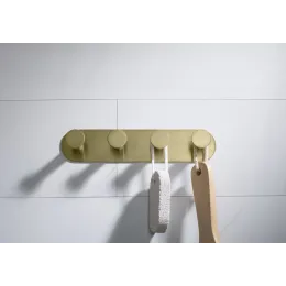 Timo. Вешалка 4-крючка Saona 13015/17 Золото матовое