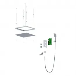 Timo. Душевая система встроенная с термостатом Petruma SX-5019/00SM Хром