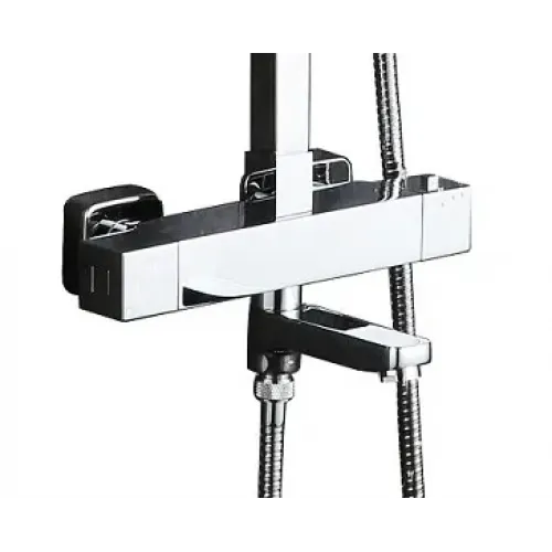 Timo. Душевая система с термостатом Tetra-Thermo SX-0169/00 Хром