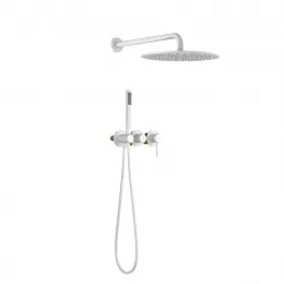 Timo. Душевая система встроенная Saona SX-2349/16SM Белый матовый