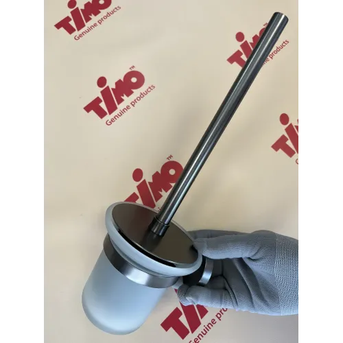 Timo. Щетка для туалета Saona 13061/18 Черное золото