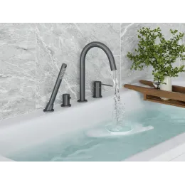 Timo. Смеситель для ванны врезной Saona 2320/18Y Черное золото