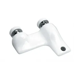 Timo. Смеситель для ванны Helmi 4014/00-16Y Хром-Белый