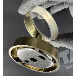 Timo. Мыльница Saona 13021/17 Золото матовое