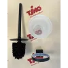 Timo. Щетка для туалета Selene 12061/03 Черный