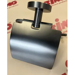 Timo. Бумагодержатель Saona 13042/18 Черное золото