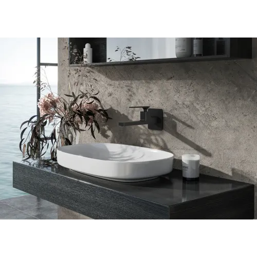 Timo. Смеситель для раковины встроенный Torne 4372/03SM Черный