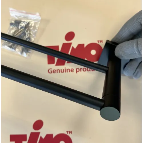 Timo. Полотенцедержатель двойной Selene 12056/03 Черный