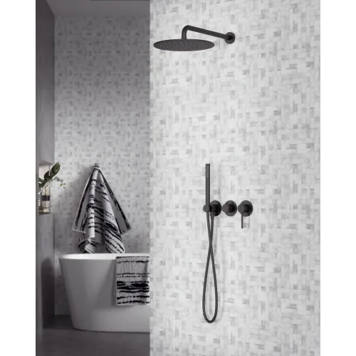 Timo. Душевая система встроенная Saona SX-2349/03SM Черный