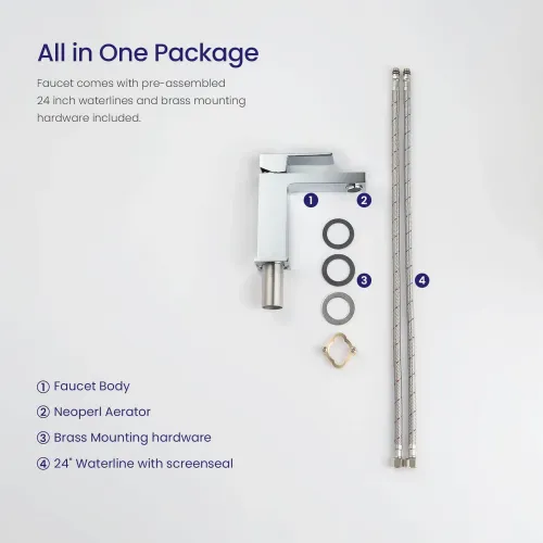 Timo. Смеситель для раковины Selene 2061/00F Хром