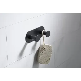 Timo. Вешалка-2 крючка Saona 13014/03 Черный