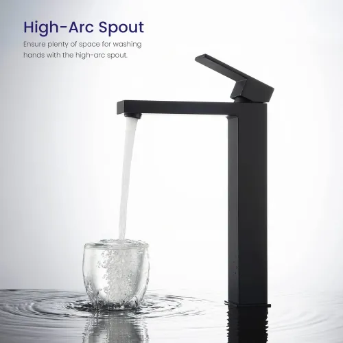 Timo. Смеситель для раковины-чаши Selene 3061/03F Черный