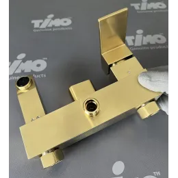 Timo. Душевая система Selene SX-1030/17 Золото матовое